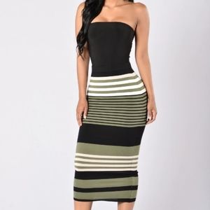 Gorgeous striped skirt